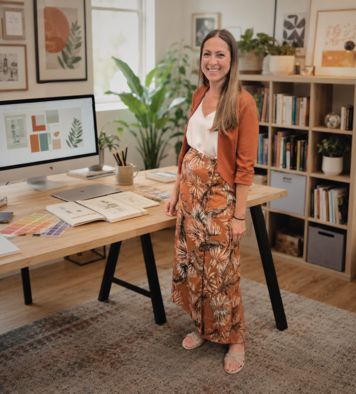Portrait of Carmela, founder of ContentCasa